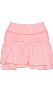 Beach skirt,Tennis Skirt,Pickleball skirt,Women's Tennis Skirt,Coral Tennis Skirt